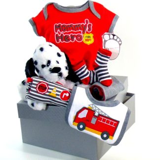 Baby Gift Package Firefighter Box
