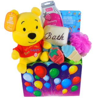 Birthday Spa Gift Basket Plush Toy