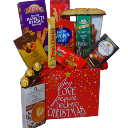 Gourmet Food Gift Basket Christmas Joy