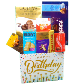Chocolates Birthday Gift Box Basket