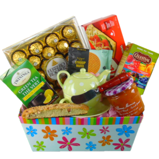 Herbal Tea Gourmet Gift Basket