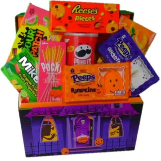 Halloween Treats Gift Basket